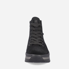 Жіночі зимові черевики низькі Rieker REVW0960-00 40 Чорні (4061811127856) - зображення 5