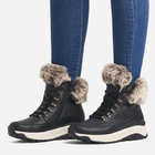 Жіночі зимові черевики низькі Rieker REVW0063-00 39 Чорні (4061811105786) - зображення 9