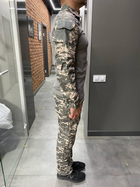 Армейская Кофта Убакс, пиксель НАТО, коттон (хлопок), размер 3XL, Combat, тактическая рубашка Убакс - изображение 4