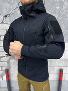 Тактическая куртка soft shel logos tactical синий S - изображение 8