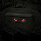 M-Tac нашивка Cat Eyes Laser Cut Ranger Green/Red/GID - зображення 4
