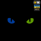 M-Tac нашивка Cat Eyes Laser Cut Black/Yellow/Blue/GID - изображение 3