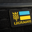 M-Tac нашивка Ukraine (с Тризубом) Laser Cut Black/Yellow/Blue/GID - зображення 7