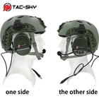 Активные наушники Tac-Sky Sordin Headset - Foliage Green - изображение 3