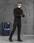 Полегшений тактичний костюм smok black XXL - зображення 5