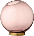 Ваза Aytm Globe with stand 10 см Rose / Gold (500420849010) - зображення 1