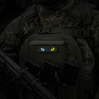 Нашивка M-Tac Cat Eyes Laser Cut Ranger Green/Yellow/Blue/GID - изображение 4