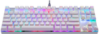 Клавіатура дротова Motospeed CK101 RGB Біла (6953460597358) - зображення 3