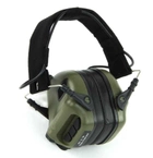 Активні Тактичні Навушники з мікрофоном Earmor M32H Олива (776654) - зображення 2