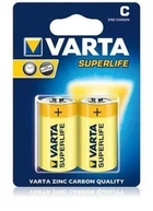 Батарейка VARTA SUPERLIFE С FOL BLI 2 ZINС-CARBON * (502) 2шт.