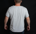 Адаптивна футболка КІраса трикотаж меланж ХХL (54) 427-3 - зображення 5