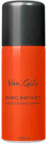 Дезодорант Van Gils Basic Instinct 150 мл (8710919159462) - зображення 1