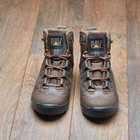 Берці демісезонні тактичні черевики PAV 501 коричневі шкіряні з мембраною Winterfrost 46 - зображення 10
