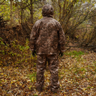 Тактичний дощовик костюм піксель Водозахисний Комплект Куртка + Штани з чохлом розмір 2XL - зображення 3