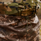 Тактичний дощовик костюм піксель Водозахисний Комплект Куртка + Штани з чохлом розмір 2XL - изображение 7