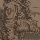 Футболка з малюнком P1G Paratrooper Coyote Brown M (UA281-29891-CB-PR) - зображення 5