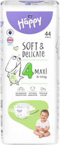 Pieluszki Bella Baby Happy Soft & Delicate Maxi 8-14 kg 44 szt (5900516605438) - obraz 1