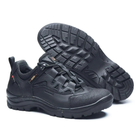 Тактические кроссовки демисезонные PAV 401 черные кожаные с мембраной Winterfrost 42 - изображение 5