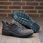 Тактические кроссовки демисезонные PAV 401 коричневые кожаные с мембраной Winterfrost 45 - изображение 10