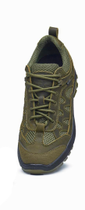 Тактичні кросівки літні Botus 518 олива хакі шкіряні сітка 41 - зображення 5