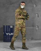 Тактический весенний костюм с наколенниками штаны+куртка M мультикам (85878) - изображение 8