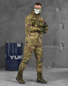Тактический весенний костюм с наколенниками штаны+куртка S мультикам (85878) - изображение 8