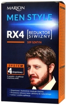 Reduktor siwizny Marion Men Style RX4 4-stopniowy 109 Brown 4 x 15 ml (5902853001096)