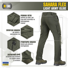 Брюки M-Tac Sahara Flex Light 34/34 Army Olive - зображення 4