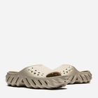 Klapki damskie Crocs Echo 208170-160 37-38 (M5/W7) 23 cm Beżowe (196265464449) - obraz 4