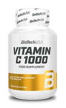 Witaminy Biotech Vitamin C 1000 30 kapsułek (5999076236237) - obraz 1