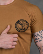 Армейська чоловіча футболка Військова Розвідка потовідвідна L койот (85916) - зображення 2