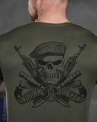 Армейська чоловіча футболка Вірний Назавжди потовідвідна L олива (85911) - зображення 4