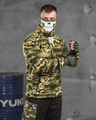 Тактическая мужская флисовая кофта флисовка L пиксель (85893) - изображение 2