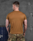 Тактическая мужская потоотводящая футболка ЗСУ солдат S койот (85914) - изображение 5