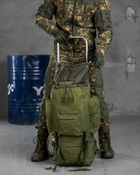 Тактичний великий армійський рюкзак 100л sagebrush k6 1-0 + - зображення 8