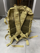 Військовий рюкзак 45 л. Койот, Yakeda, тактичний рюкзак для військових, армійський рюкзак для солдатів - зображення 3