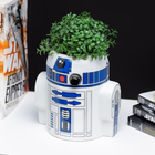 Вазон для квітів Paladone Star Wars керамічний у формі дроїда 13 см (5055964785895) - зображення 4