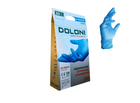 Перчатки одноразовые нитриловые голубые Doloni D-FENDER, размер L, 20 шт 3814 - изображение 2