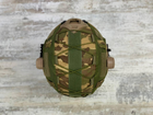Кавер на каску фаст размер XL шлем маскировочный чехол на каску Fast цвет мультикам армейский - изображение 5
