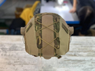 Кавер на каску фаст размер S шлем маскировочный чехол на каску Fast цвет м.к-койот армейский - изображение 3