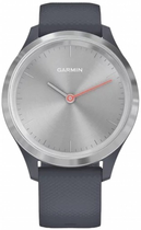 Smartwatch Garmin Vivomove 3S Silver-Blue (010-02238-20) - obraz 1