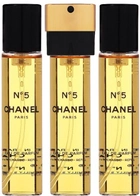 Zestaw wkładów wymiennych damskich Chanel Woda perfumowana Chanel No.5 3 x 20 ml (3145891254105) - obraz 1