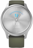Smartwatch Garmin Vivomove Style Silver-Moss Green (010-02240-21) - obraz 3