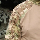 Тактична сорочка УБАКС (UBACS) стандарт Multicam ріп-стоп з довгим рукавом розмір 46 (91306110120) - зображення 7