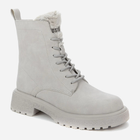 Жіночі зимові черевики високі Keddo ANP838156-02-07 37 Світло-сірі (4650286057722) - зображення 1