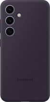 Panel Samsung Silicone Case do Samsung Galaxy S24 Dark Violet (8806095426907) - obraz 3