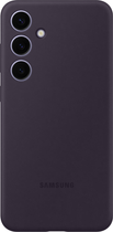 Панель Samsung Silicone Case для Samsung Galaxy S24+ Dark Violet (8806095426853) - зображення 3