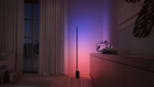 Inteligentna lampa podłogowa Philips Hue Signe, 2000K-6500K, RGB, Gradient, ZigBee, Bluetooth, ściemnianie, 145 cm Black (8718696176269) - obraz 6
