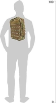Штурмовой рюкзак Кіборг быстросъемный кордура k6036 Мультикам (2023121101287) - изображение 10