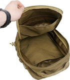 Штурмовой рюкзак Кіборг быстросъемный кордура k6038 Койот (2023121101294) - изображение 6